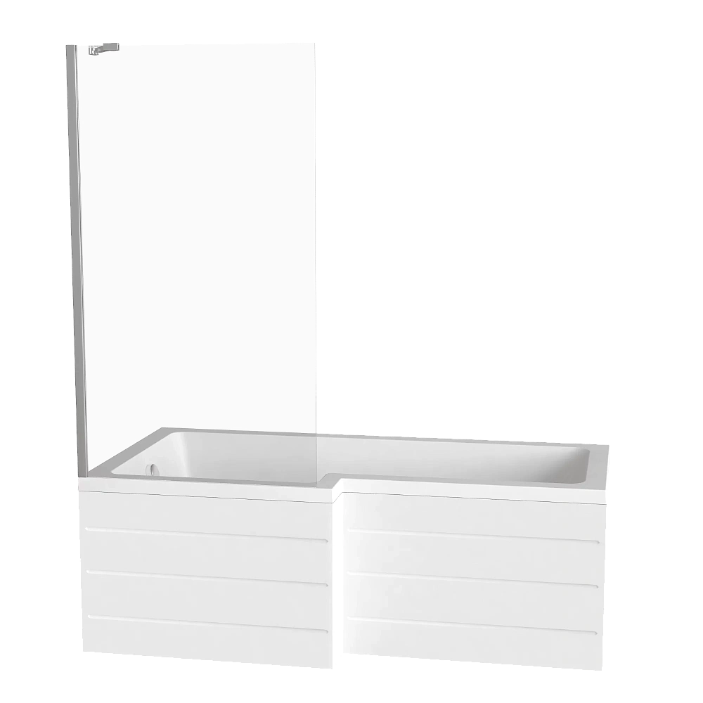 Шторка для ванны Good Door SCREEN BS-80-C-CH купить в интернет-магазине Sanbest