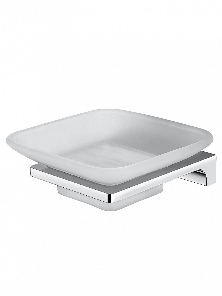 Мыльница с держателем WONZON & WOGHAND ECLIPSE, Хром (WW-9122-CR) купить в интернет-магазине сантехники Sanbest