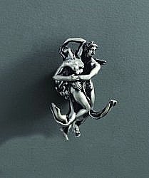 Крючок Art&Max Romantic AM-0812-T серебро купить в интернет-магазине сантехники Sanbest