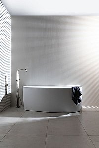 Смеситель для ванны Allen Brau Priority 5.31008-BN купить в интернет-магазине сантехники Sanbest