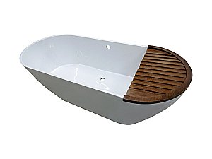 Ванна Эстет Майами silk 160x75 белая матовая купить в интернет-магазине Sanbest