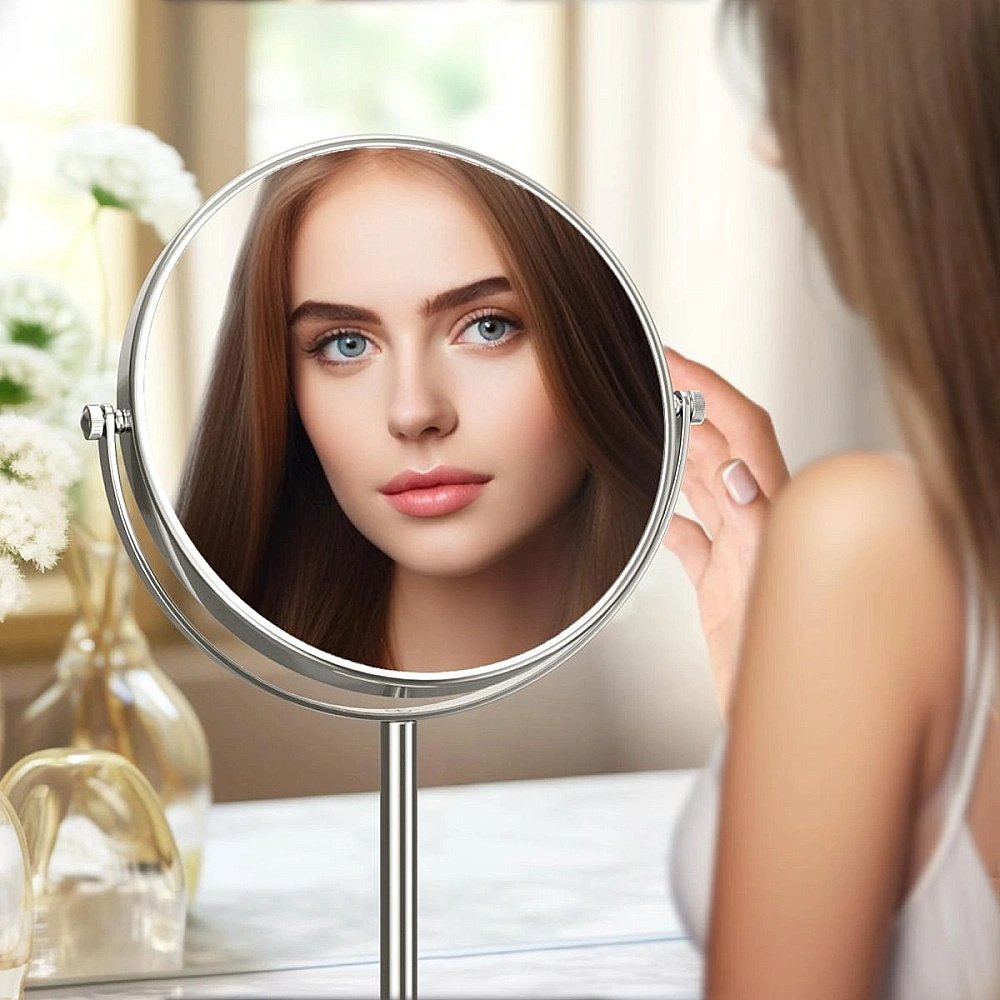 Зеркало косметические Aquatek AQ4914CR хром купить в интернет-магазине сантехники Sanbest