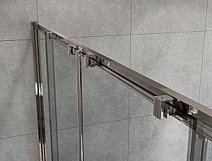 Душевой уголок Vincea GARDA VSR-1G21018CL 180x100 стекло прозрачное/профиль хром купить в интернет-магазине Sanbest