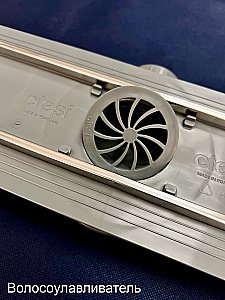 Душевой лоток Ctesi WAY ROUND 70 BK4024240 хром купить в интернет-магазине Sanbest