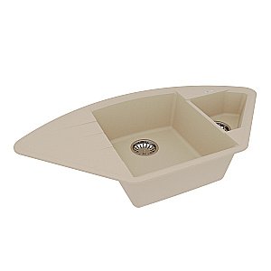 Кухонная мойка Lemark Irkana 980 9910044 бежевая купить в интернет-магазине сантехники Sanbest
