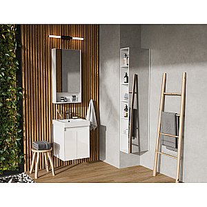 Тумба с раковиной Акватон Сканди Doors 45 белая для ванной в интернет-магазине Sanbest