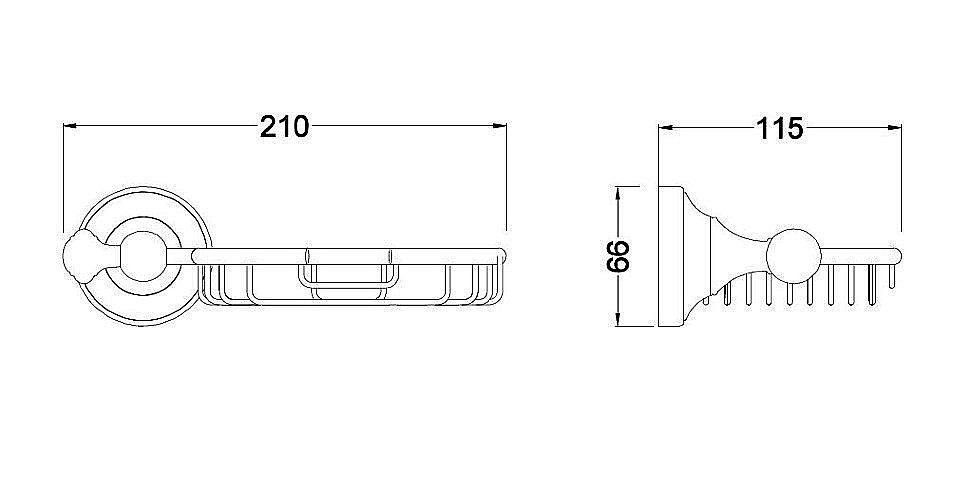 Мыльница Schein SAINE 7053009 хром купить в интернет-магазине сантехники Sanbest