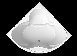 Ванна акриловая Радомир Филадельфия 168х168 комплект хром купить в интернет-магазине Sanbest