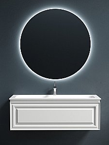 Тумба с раковиной Sancos Very VR120W 120 Bianco для ванной в интернет-магазине Sanbest