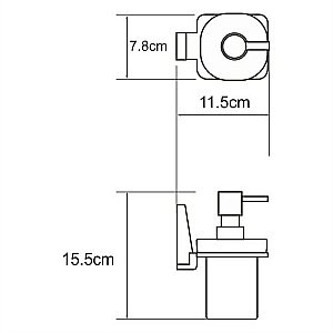 Диспенсер WasserKRAFT Abens K-3299 купить в интернет-магазине сантехники Sanbest