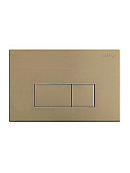 Кнопка для инсталляции Cezares SLIDER 2 CZR-510QV-BORO брашированное золото купить в интернет-магазине сантехники Sanbest