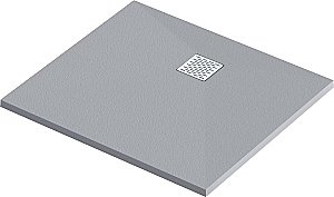 Душевой поддон Good Door Essentia 80х80 ЛП00318 графит купить в интернет-магазине Sanbest