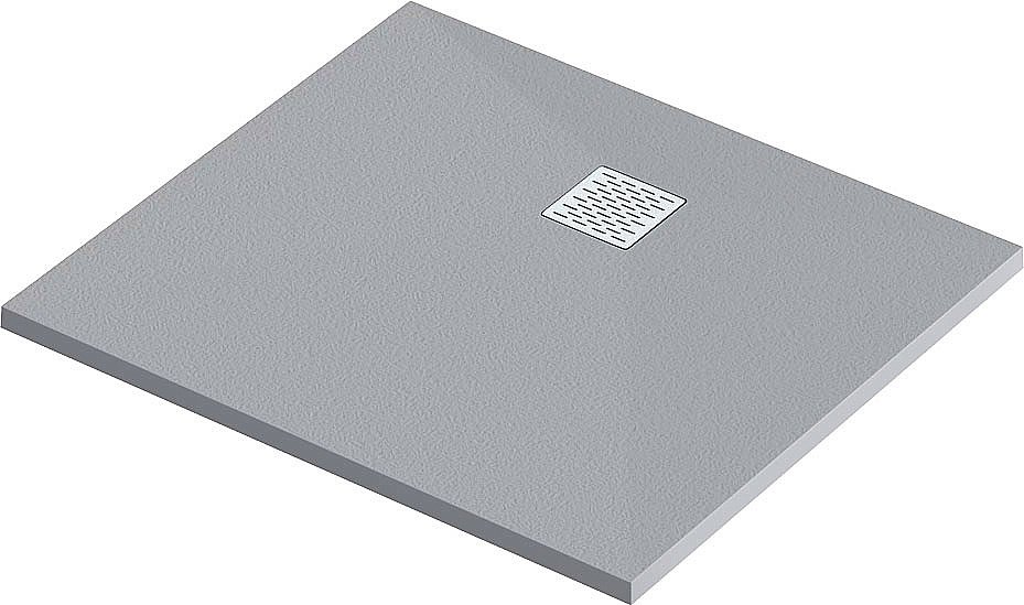 Душевой поддон Good Door Essentia 80х80 ЛП00318 графит купить в интернет-магазине Sanbest