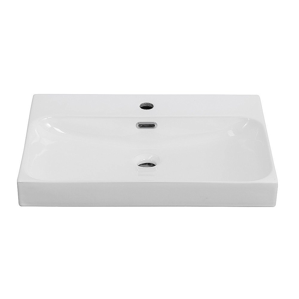 Раковина мебельная BelBagno BB-8078-60 белая купить в интернет-магазине Sanbest