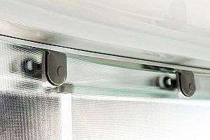 Душевая кабина Royal Bath FATO RB 90CK-М-CH 90 стекло рифленое/профиль хром купить в интернет-магазине Sanbest