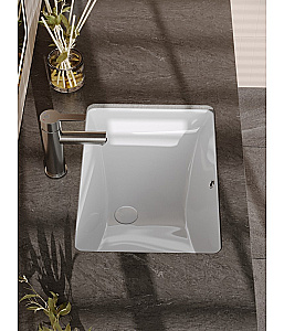 Cмеситель для раковины Agger Easy A3102122 сатин матовый купить в интернет-магазине сантехники Sanbest