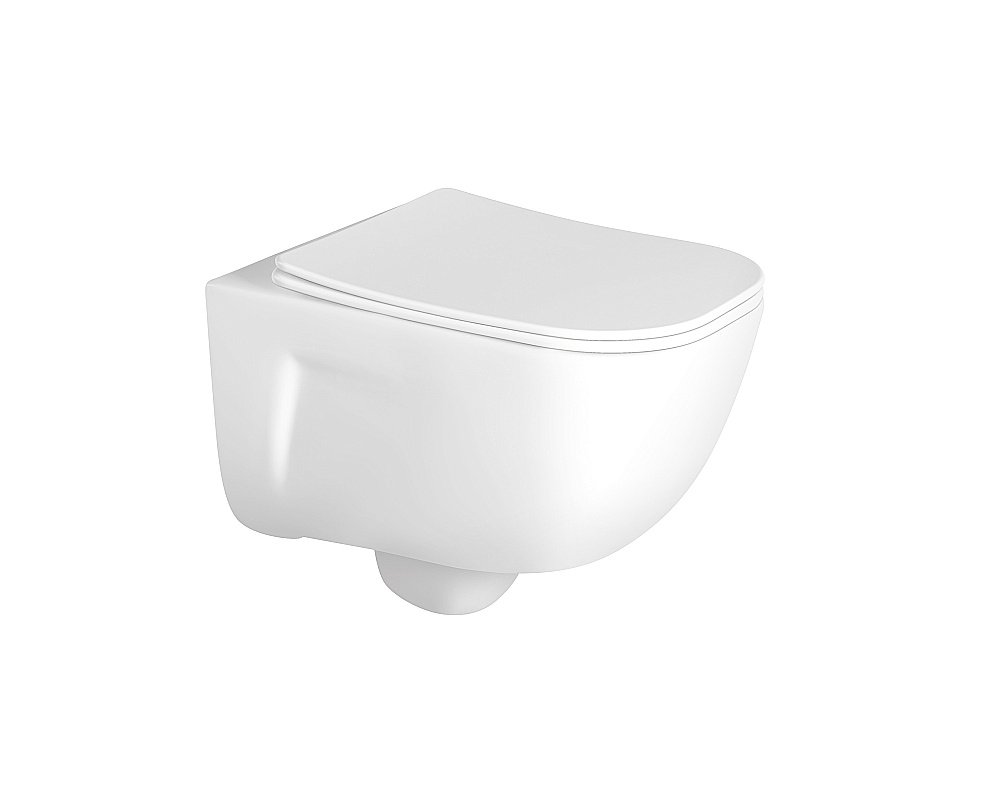Унитаз с инсталляцией Aquatek Дива SET AQUATEK ДИВА белый, с крышкой микролифт, безободковый купить в интернет-магазине Sanbest