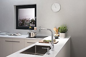 Смеситель для кухни Hansgrohe Talis Select M51 300 73867000 купить в интернет-магазине сантехники Sanbest
