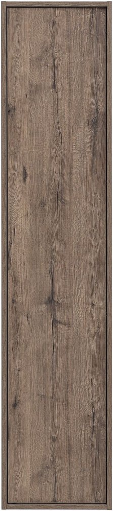 Шкаф-пенал Aquanet Lino (Flat) 35 дуб веллингтон для ванной в интернет-магазине сантехники Sanbest