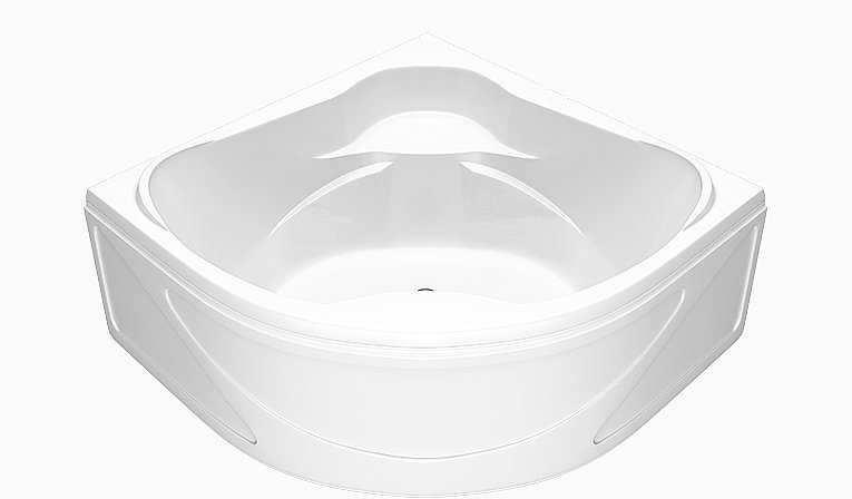 Ванна акриловая BAS Хатива 143x143 купить в интернет-магазине Sanbest