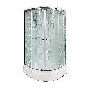 Душевая кабина DTO EM2780GM 80х80 с гидромассажем купить в интернет-магазине Sanbest