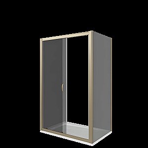 Душевой уголок Good door JAZZ WTW+SP 140x80 тонированный/бронза купить в интернет-магазине Sanbest