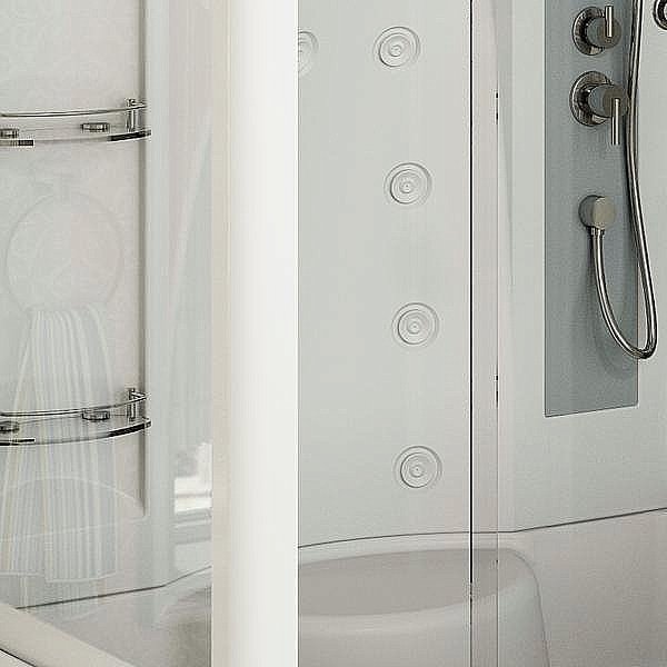 Душевая кабина Радомир Диана-2 139х108 стекло матовое купить в интернет-магазине Sanbest