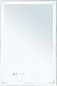 Зеркало Aquanet Оптима 288962 50 белый матовый в ванную от интернет-магазине сантехники Sanbest