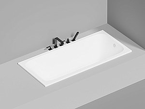 Ванна Salini Orlanda S-Stone 170х80 102026M белая матовая купить в интернет-магазине Sanbest