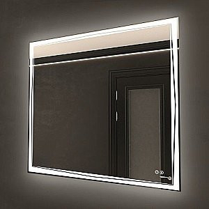 Зеркало ART&MAX FIRENZE 90 AM-Fir-900-800-DS-F-H в ванную от интернет-магазине сантехники Sanbest