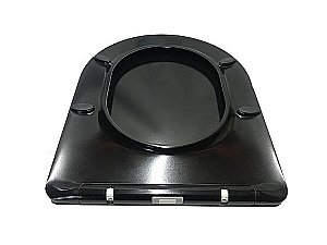 Унитаз подвесной Ceramalux NS-5178-18 черный, безободковый, с крышкой микролифт купить в интернет-магазине Sanbest