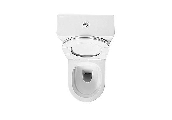 Унитаз-компакт Aquatek Вега AQ2904-00 белый, с крышкой микролифт, с бачком, безободковый купить в интернет-магазине Sanbest