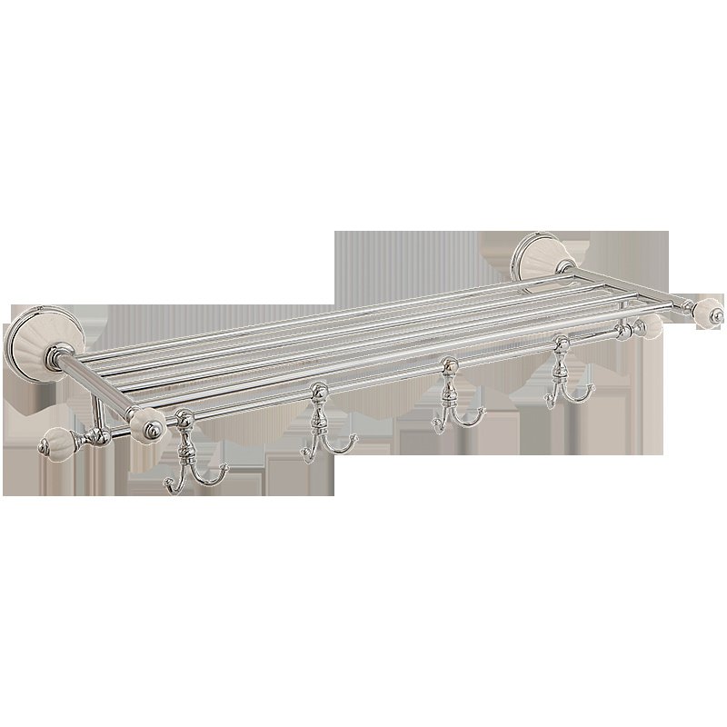 Полка Migliore Olivia ML.OLV-60.629.BI.CR хром купить в интернет-магазине сантехники Sanbest