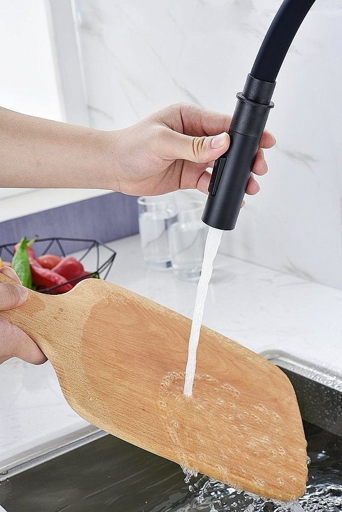 Смеситель для кухни Paulmark Halt Ha214021-AN антрацит купить в интернет-магазине сантехники Sanbest