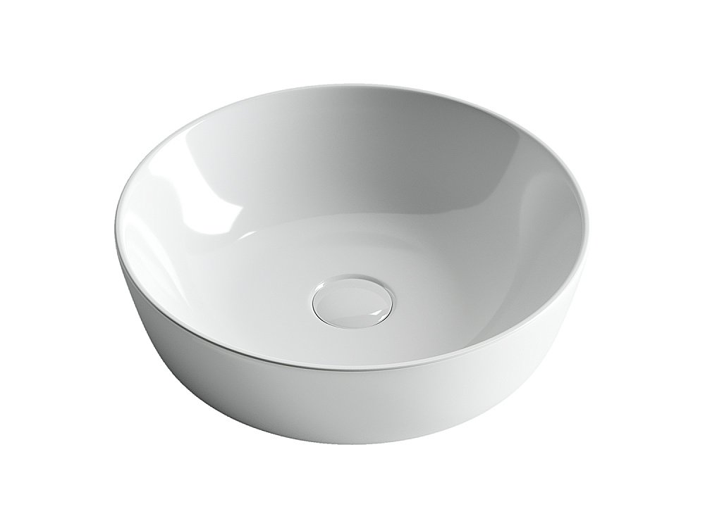 Раковина накладная Ceramica Nova Element CN6013 41 белая купить в интернет-магазине Sanbest