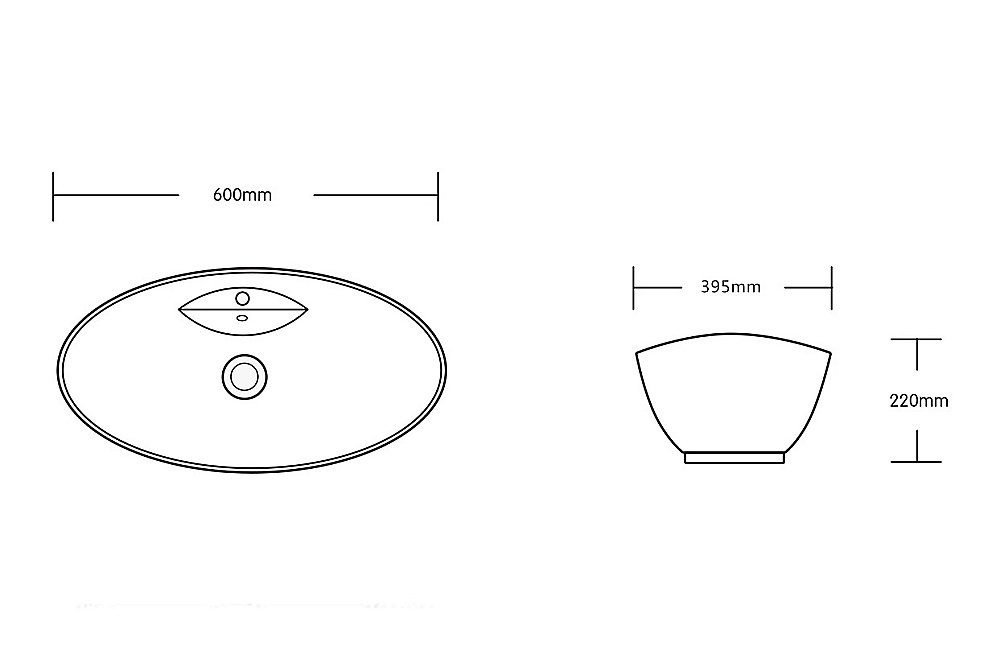 Раковина накладная CeruttiSpa 60 CR7003 белая купить в интернет-магазине Sanbest