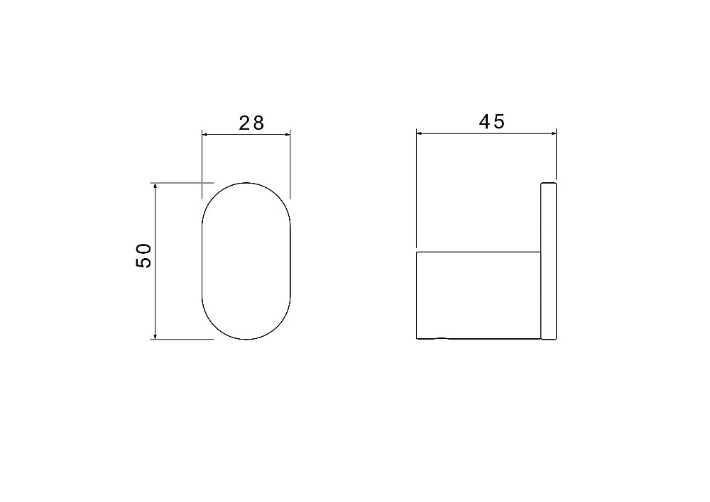 Крючок Aquatek Лира AQ4425MB черный матовый купить в интернет-магазине сантехники Sanbest