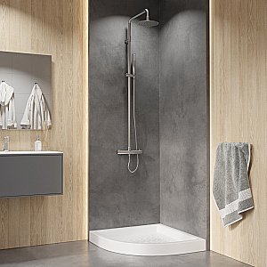 Душевой поддон RGW CER CR/R-088 19170488-01 80х80 белый купить в интернет-магазине Sanbest