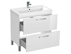 Мебель для ванной MELAR 80 белая для ванной в интернет-магазине Sanbest