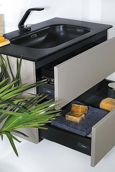 Тумба с раковиной Armadi Art Vallessi 100 кашемир для ванной в интернет-магазине Sanbest