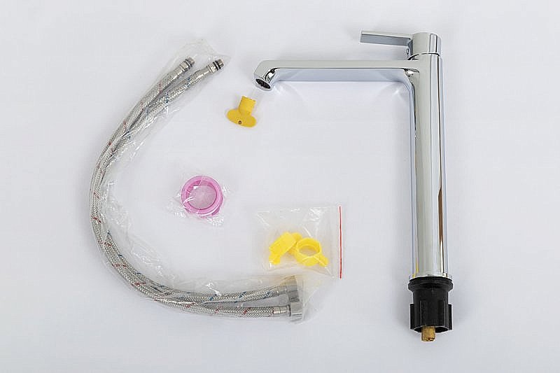 Смеситель для раковины BelBagno AURORA-LMC-CRM-W0 хром купить в интернет-магазине сантехники Sanbest