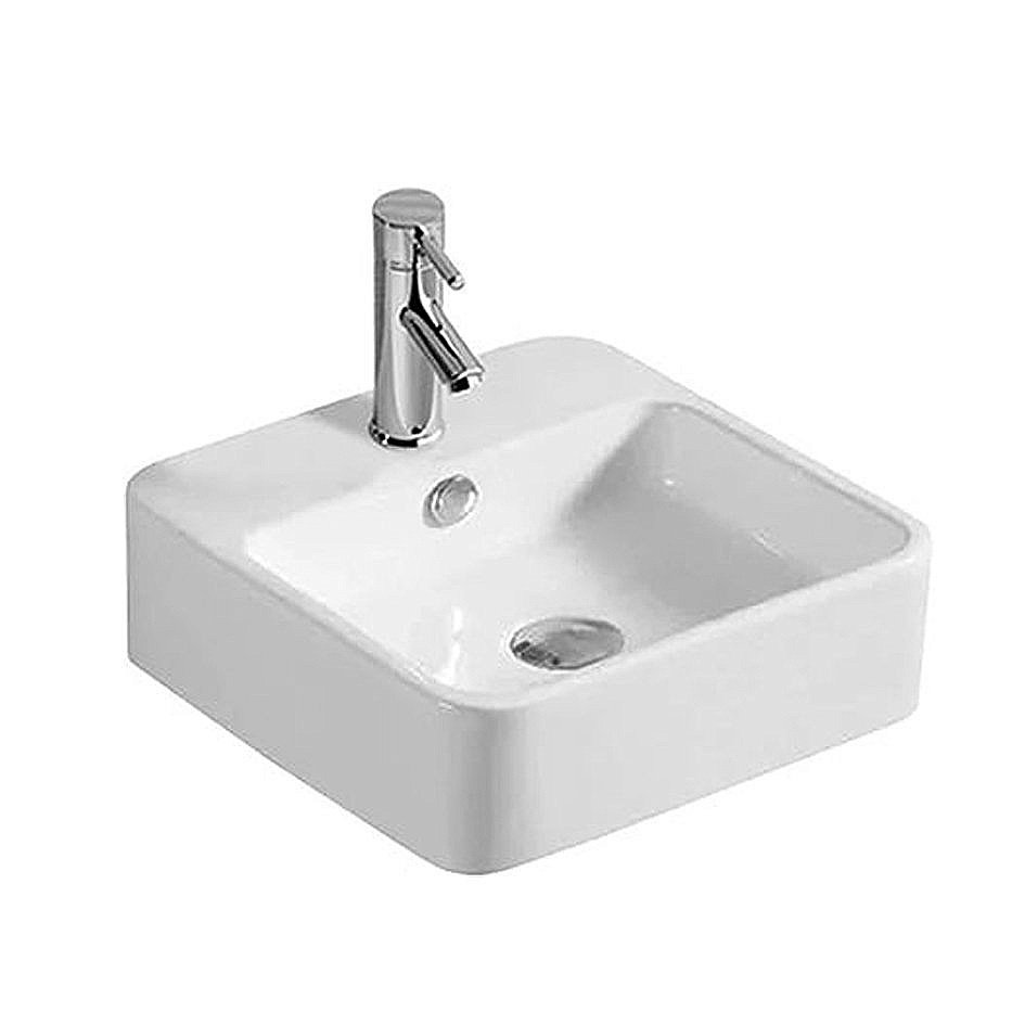 Раковина Melana 7063D 7063D-805 белая купить в интернет-магазине Sanbest