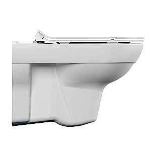 Унитаз подвесной Cersanit CITY CO DPL EO slim c инсталляцией LINK PRO/кнопка ESTETICA белая-хром, с крышкой микролифт, безободковый купить в интернет-магазине Sanbest