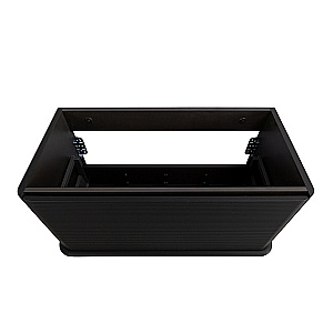 Тумба с раковиной Cezares IDRA 98 55807+50264 Nero opaco для ванной в интернет-магазине Sanbest