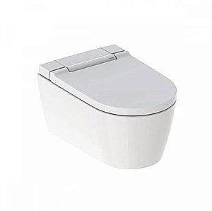 Унитаз-биде подвесной Geberit AquaClean 146.224.11.1 белый, с крышкой микролифт, безободковый, слив-торнадо купить в интернет-магазине Sanbest