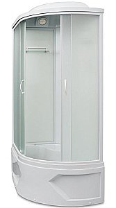 Душевая кабина Alex Baitler 120х80 MR3512TP стекло матовое/профиль белый матовый купить в интернет-магазине Sanbest