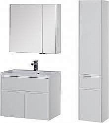 Тумба с раковиной Aquanet Латина 80 для ванной в интернет-магазине Sanbest