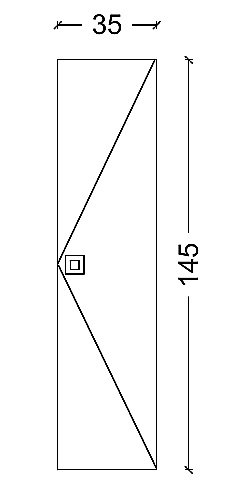 Пенал Armadi Art LUCIDO Глянцевый черный RAL9005 для ванной в интернет-магазине сантехники Sanbest