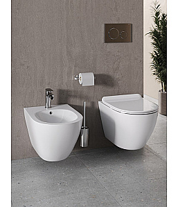 Биде подвесное Agger AT03310 белое купить в интернет-магазине Sanbest