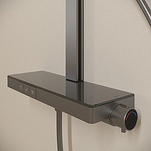 Душевая система Sancos Vos SC6100GG вороненая сталь купить в интернет-магазине сантехники Sanbest